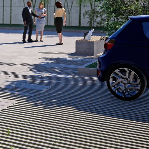 Polbruk płyta ażurowa EKOTECH gr. 10 cm