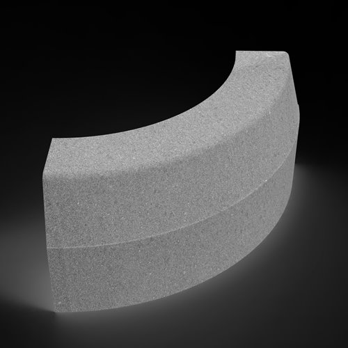 Kost-Bet KRAWĘŻNIK ŁUKOWY szary wys. 30 cm