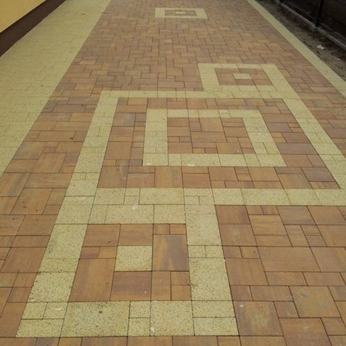 Aranżacja podjazdu z kostki Wenecja - Galeria Kostki