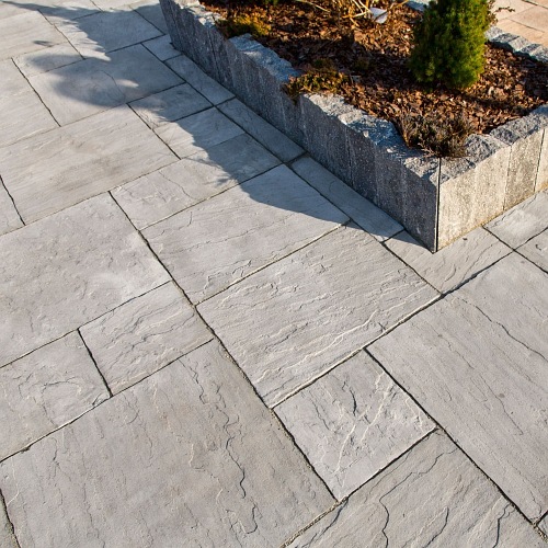 Bruk-Bet KAMIEŃ CIOSANY gr. 4 cm, pakiet płyt