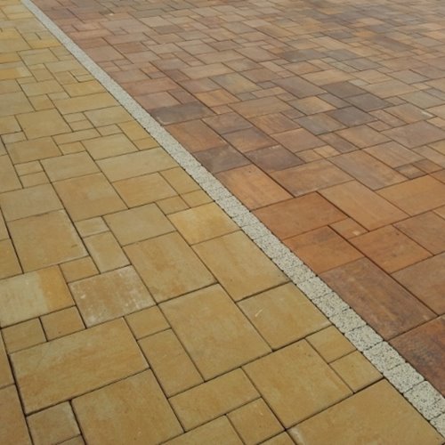 Aranżacja podjazdu z kostki Wenecja - Galeria Kostki