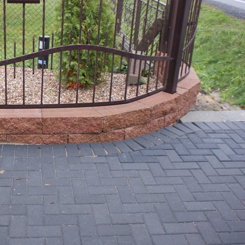 Polbruk PROSTOKĄT z  fazą, gr. 6 cm kolor