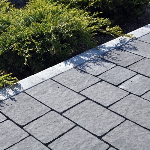 Polbruk TRENTO gr 8 cm classic szara