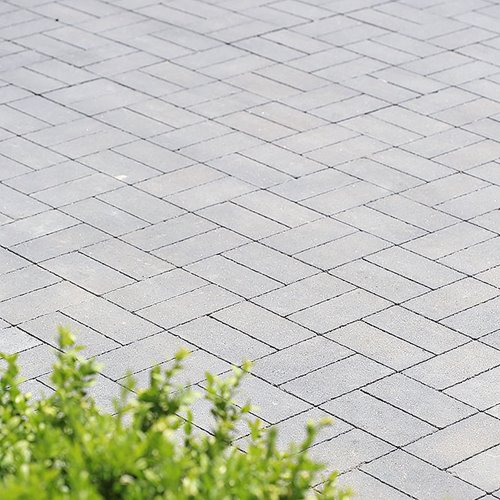 Polbruk PROSTOKĄT z fazą, gr. 6 cm szary