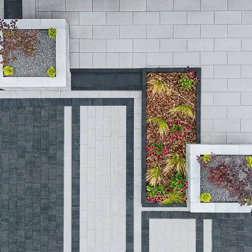 Drogbruk VIA TRES 6 cm cieniowana