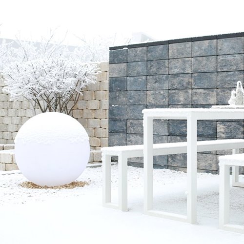 Jadar Pustak Ogrodzeniowy Gładki 40 cm