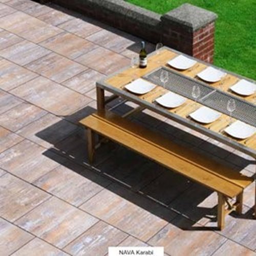 Galabeton NAVA 6 cm płyty tarasowe melanż