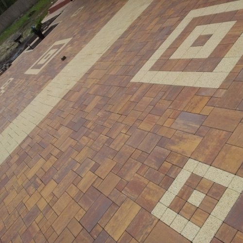 Aranżacja podjazdu z kostki Wenecja - Galeria Kostki