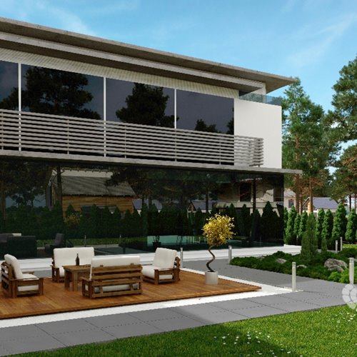 Drogbruk GRANDE 80x80x8 cm kolor