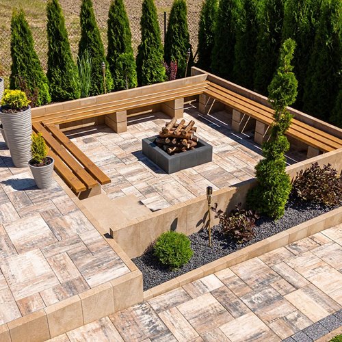 Drogbruk Palisada IMPARI 8x30x100 cm