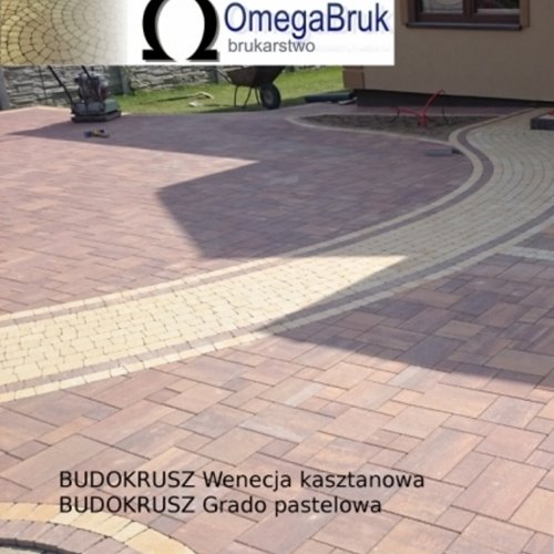 Aranżacja podjazdu z kostki Wenecja - Galeria Kostki