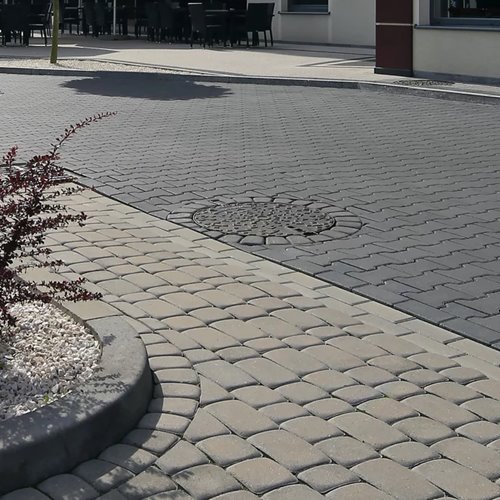 Polbruk NOSTALITE, gr. 4 cm szary