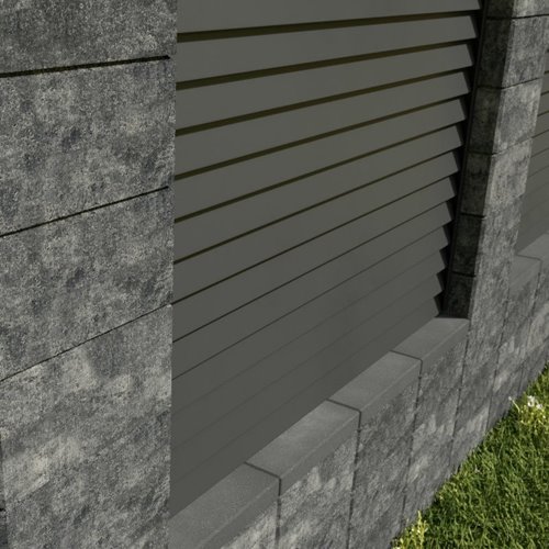 Jadar Pustak Ogrodzeniowy Gładki 40 cm