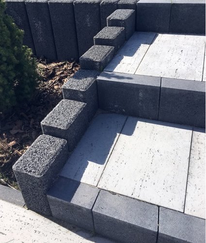 Polbruk OBRZEŻE MODERN wys. 28 cm, szare