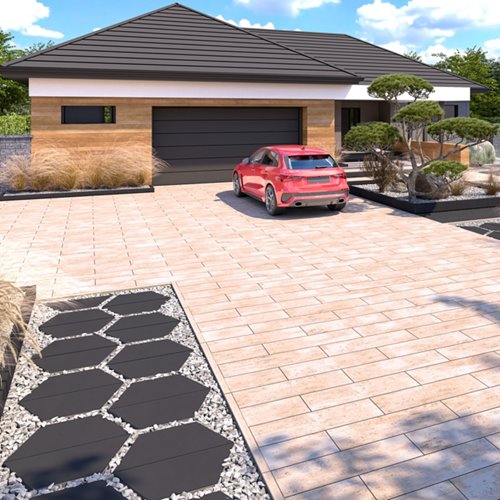 Drogbruk TERAMO 100x25x8 cm