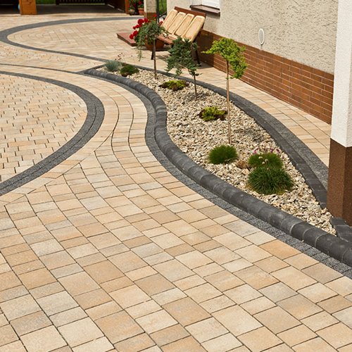 Bruk-Bet KONTUR gr. 6 cm, COLOR-MIX hydrostop