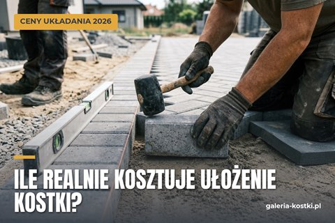 Ceny układania kostki brukowej 