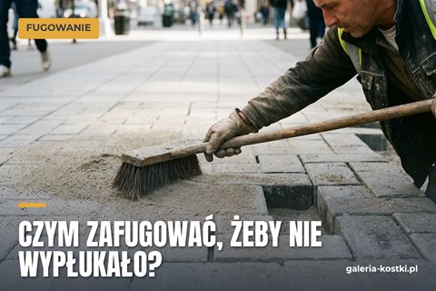 Czym fugować kostką brukową oraz płyty ceramiczne.