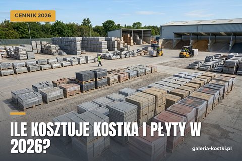 Ile kosztuje kostka brukowa płyty tarasowe w 2026
