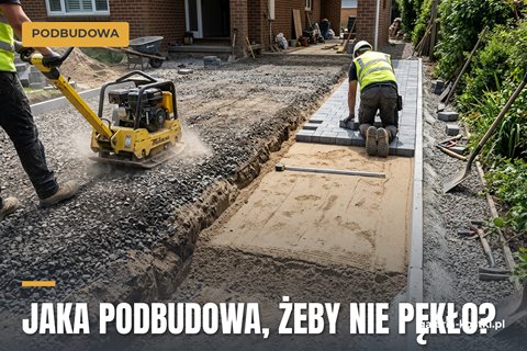 Jaka jest prawidłowa podbudowa pod kostkę brukową