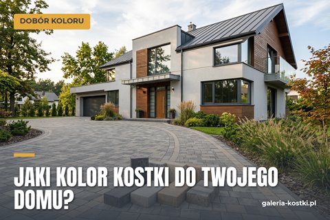 Jak dobrać kolor kostki do posesji?