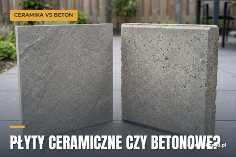 Czym różnią się płyty ceramiczne od betonowych