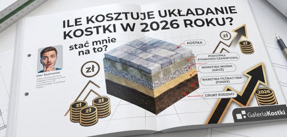 Artykuł: Ile kosztuje układanie kostki brukowej w 2026 roku?