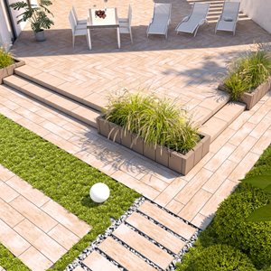 Drogbruk TERAMO 100x25x8 cm