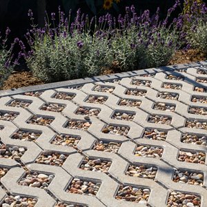 Polbruk płyta MEBA, gr. 8 cm szara