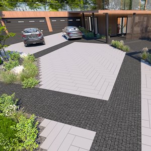 Drogbruk TERAMO 100x25x8 cm