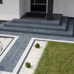 Bruk-Bet STOPNIE BLOKOWE NOVATOR, metalic color