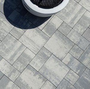 Bruk-Bet VISIO gr. 6 cm, MELANŻ renox