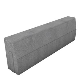 Polbruk KRAWĘŻNIK 15x30x100 szary