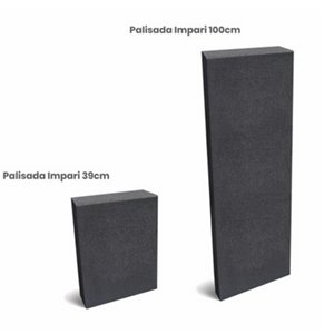 Drogbruk Palisada IMPARI 8x30x100 cm