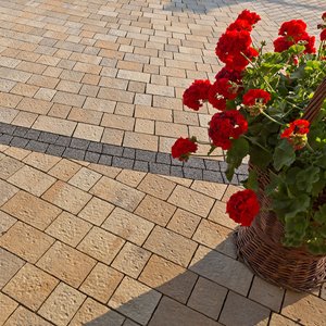 Bruk-Bet KONTUR gr. 6 cm, COLOR-MIX hydrostop