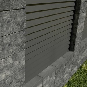 Jadar Daszek Ogrodzeniowy Płaski