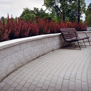 Semmelrock NARDO 80 szary, 8 cm bez fazy