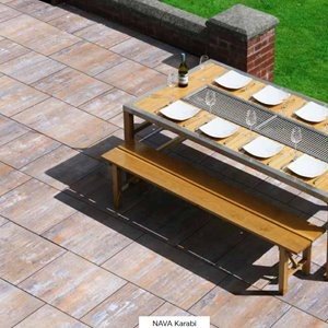 Galabeton NAVA 6 cm płyty tarasowe melanż