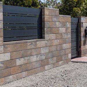 Bruk-Bet CONTINENTAL pustaki ogrodzeniowe colormix