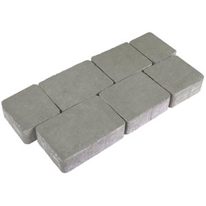 Polbruk TRENTO gr 8 cm classic szara