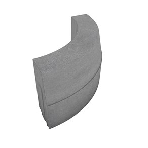 Polbruk KRAWĘŻNIK ŁUKOWY 15 cm wypukły