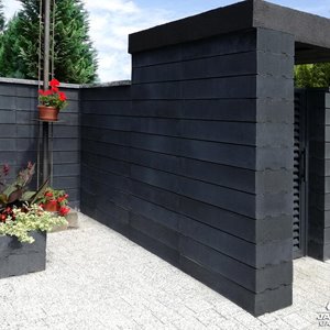 Jadar Pustak Ogrodzeniowy Gładki 80 cm