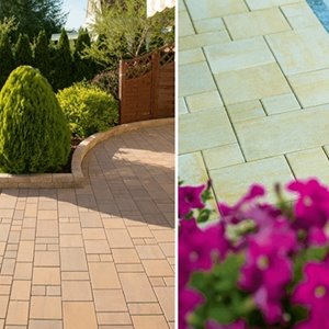 Aranżacja podjazdu z kostki Wenecja - Galeria Kostki