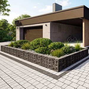 Drogbruk Palisada Łupana 15x15x90 cm