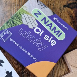 Puzzle "T" Układanka Dla Brukarzy