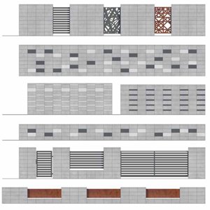Galabeton LONG LINE 50 cm ogrodzenie gładkie