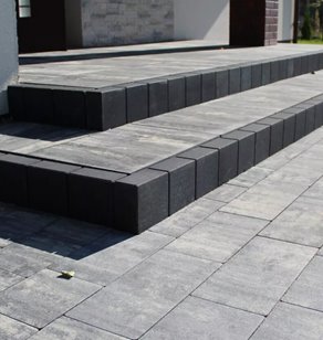 KEFAL Obrzeże TRIPLO 50x28x8 cm mix