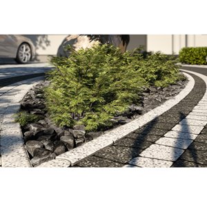 Drogbruk Obrzeże BREVE 20x20x6 cm płukane