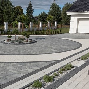 Bruk-Bet PROMENADA gr 6,5 cm color-mix hydrostop