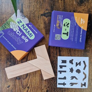 Puzzle "T" Układanka Dla Brukarzy